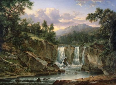 The Falls of Tummel by Patrick Nasmyth